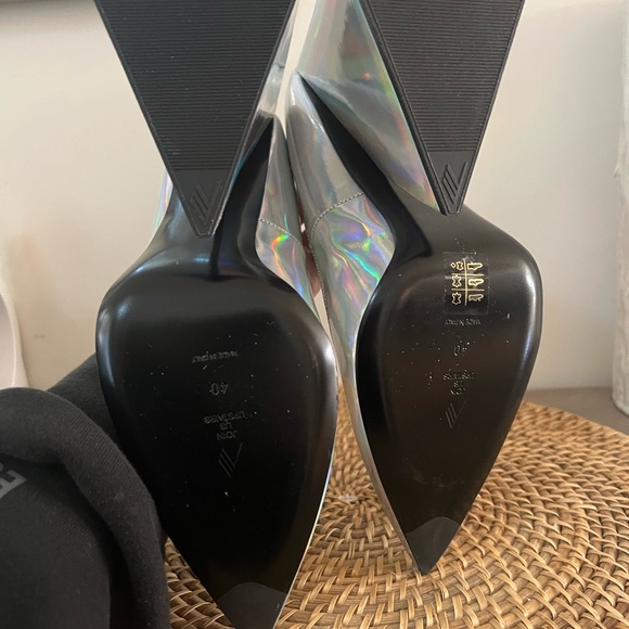 The Attico Giza 115 holographic pumps 40 - Picture 3 of 3